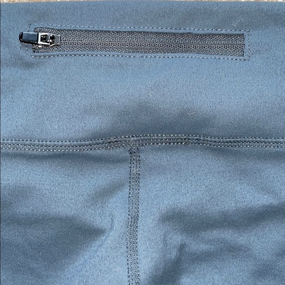 Grey Fabletics Leggings with Mesh Back - Picture 8 of 8